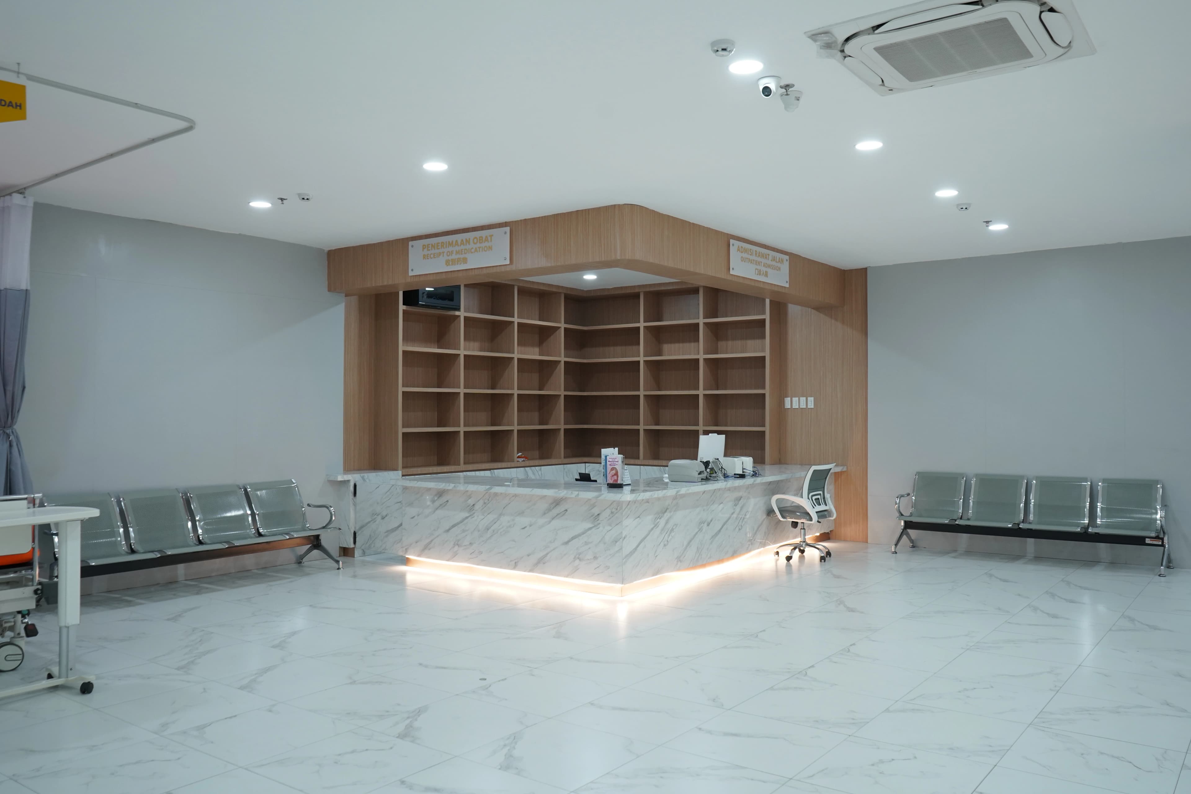 Area pelayanan Instalasi Gawat Darurat RSU Royal Prima Medan
